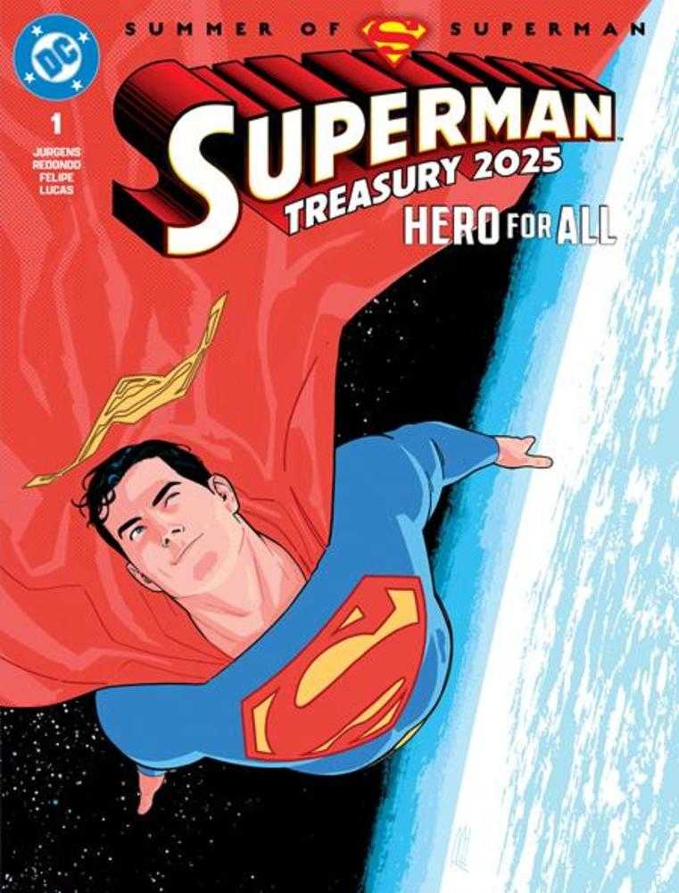 Superman Treasury 2025 Hero For All 1 (One Shot) Cover A Bruno Redondo *huge treasury oversize format* - Walt's Comic Shop