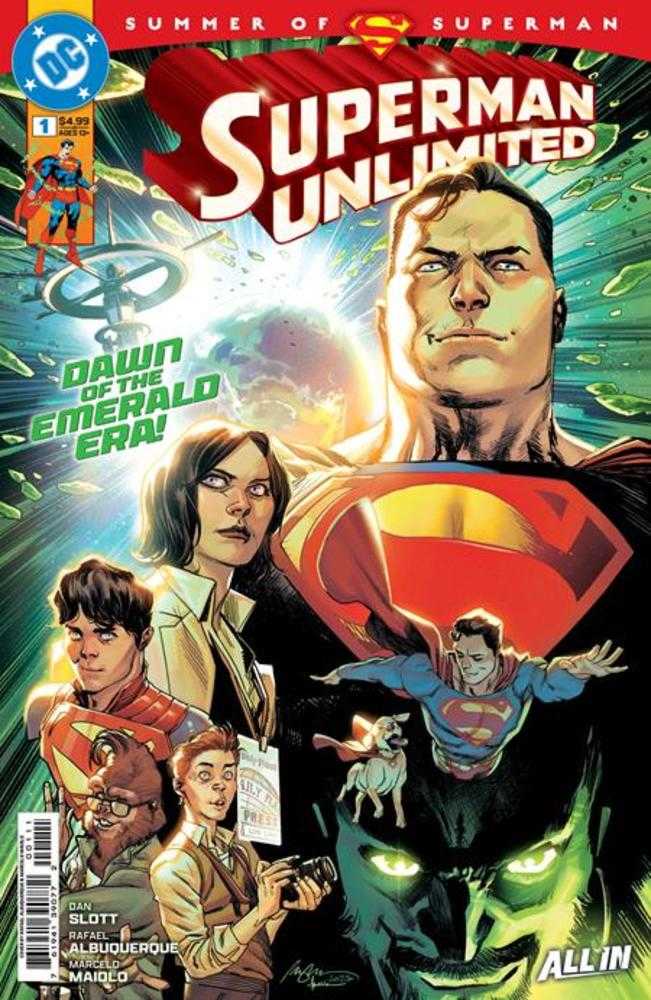 Superman Unlimited 1 Cover A Rafael Albuquerque - Walt's Comic Shop