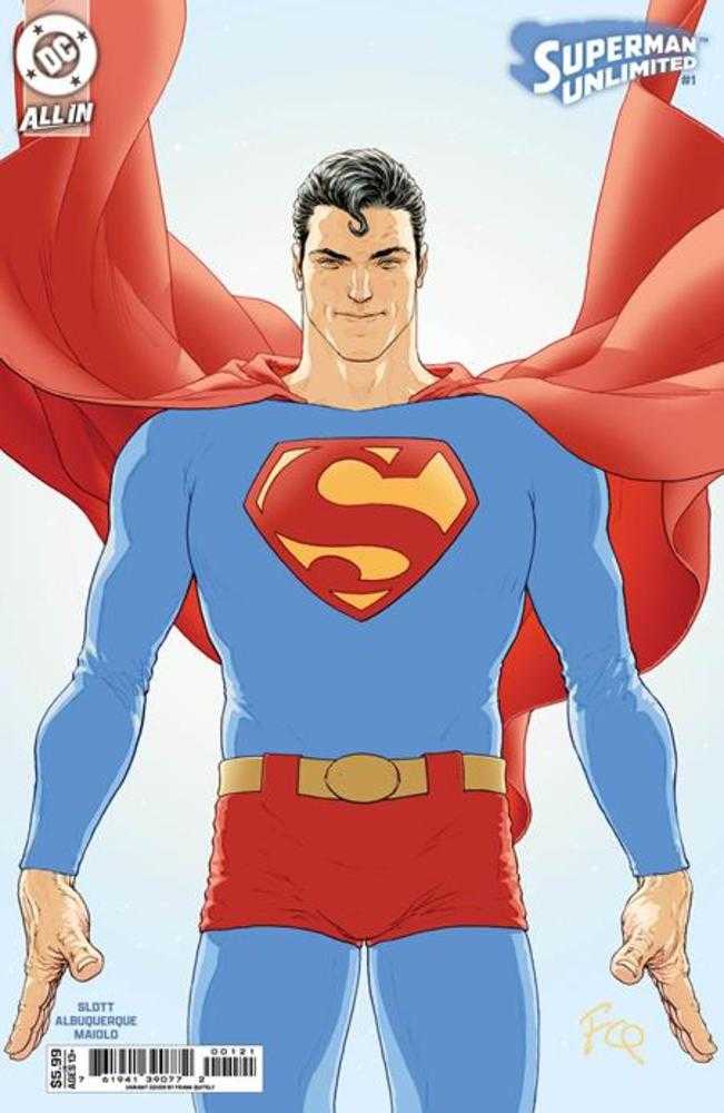 Superman Unlimited 1 Cover B Frank Quitely Card Stock Variant - Walt's Comic Shop