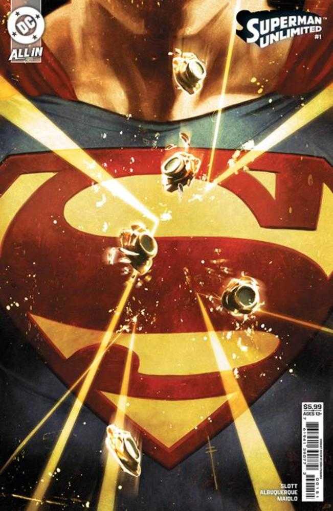 Superman Unlimited 1 Cover E Sebastian Fiumara Card Stock Variant - Walt's Comic Shop