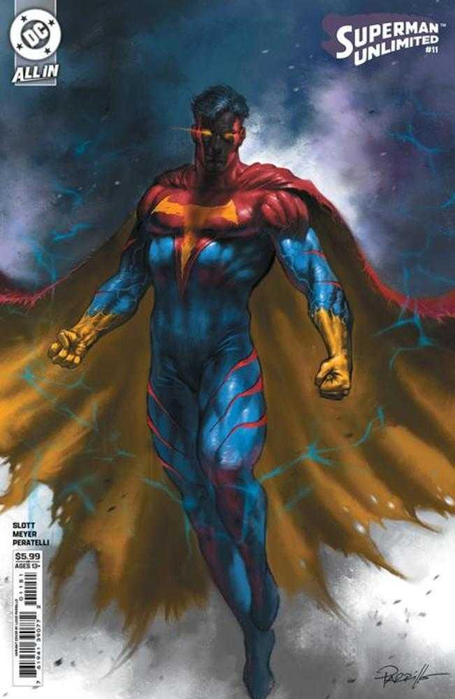 Superman Unlimited 11 Cover D Lucio Parrillo Card Stock Variant - Walt's Comic Shop