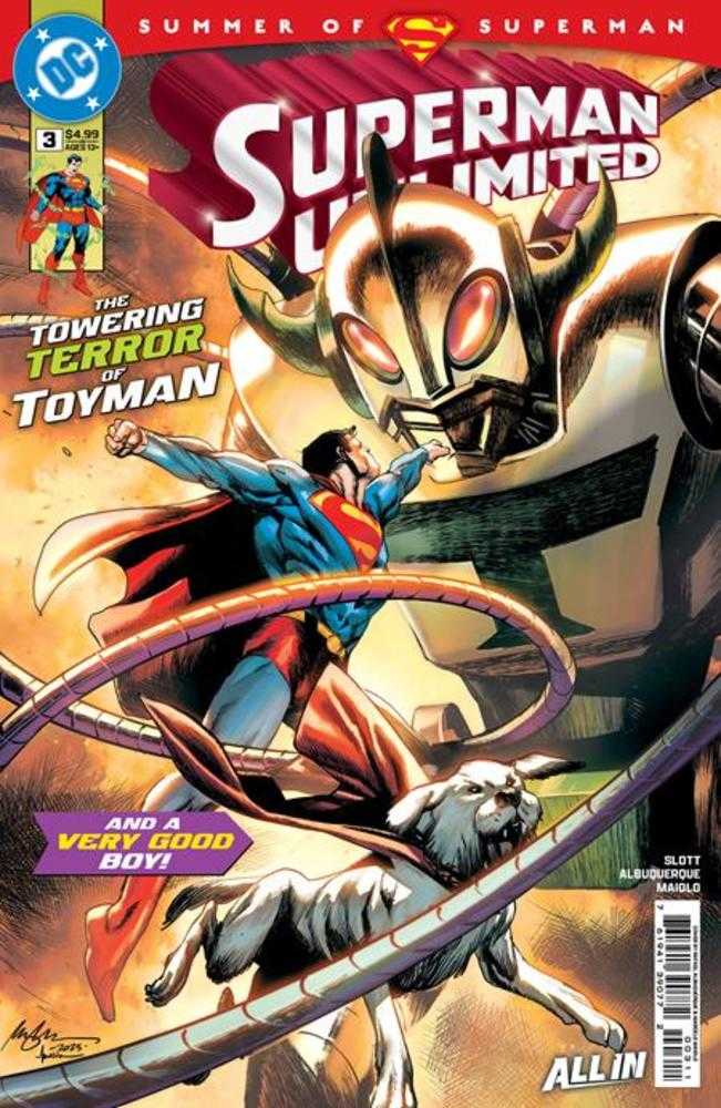Superman Unlimited 3 Cover A Rafael Albuquerque - Walt's Comic Shop