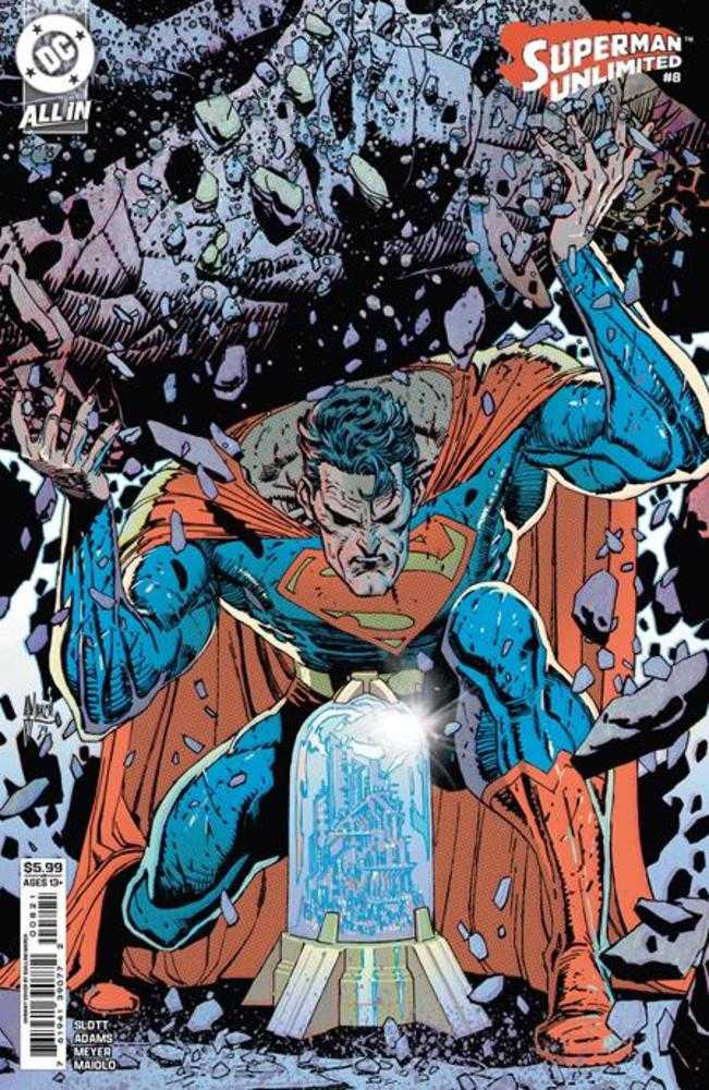 Superman Unlimited 8 Cover B Guillem March Card Stock Variant - Walt's Comic Shop