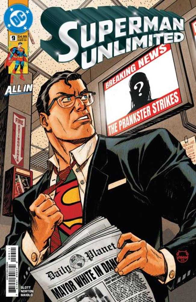 Superman Unlimited 9 Cover A Dave Johnson - Walt's Comic Shop