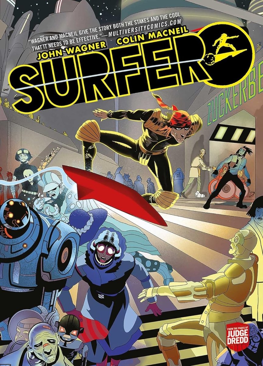 Surfer: From The Pages Of Judge Dredd GN - Walt's Comic Shop