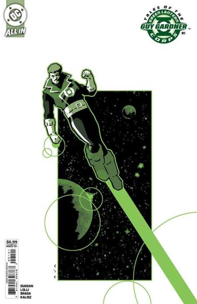 Tales Of The Green Lantern Corps Guy Gardner 1 (One Shot) Cover B David Aja Card Stock Variant - Walt's Comic Shop