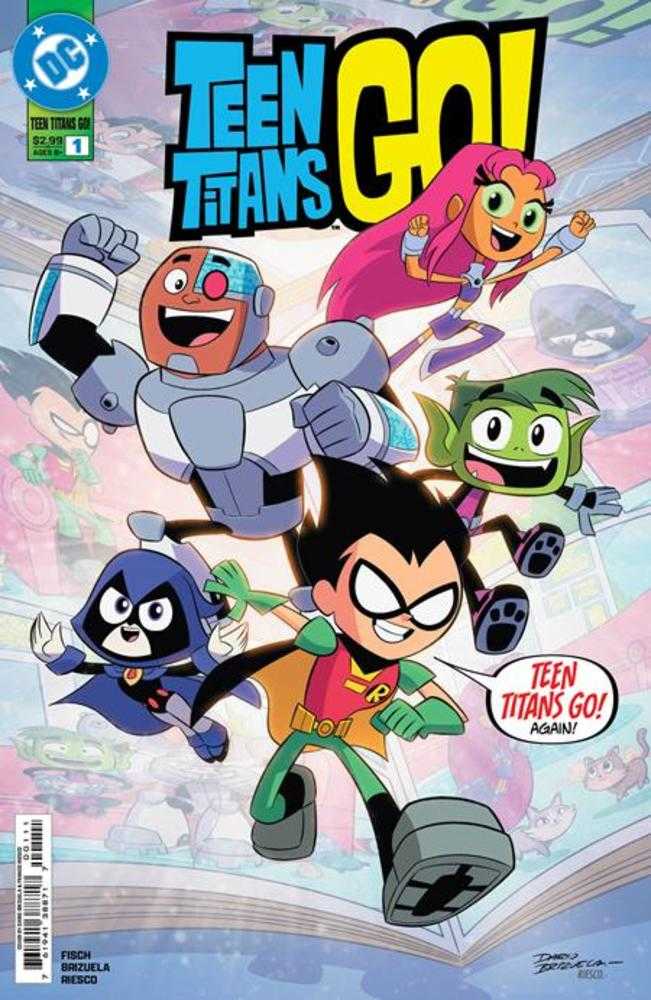 Teen Titans Go #1 Cover A Dario Brizuela - Walt's Comic Shop