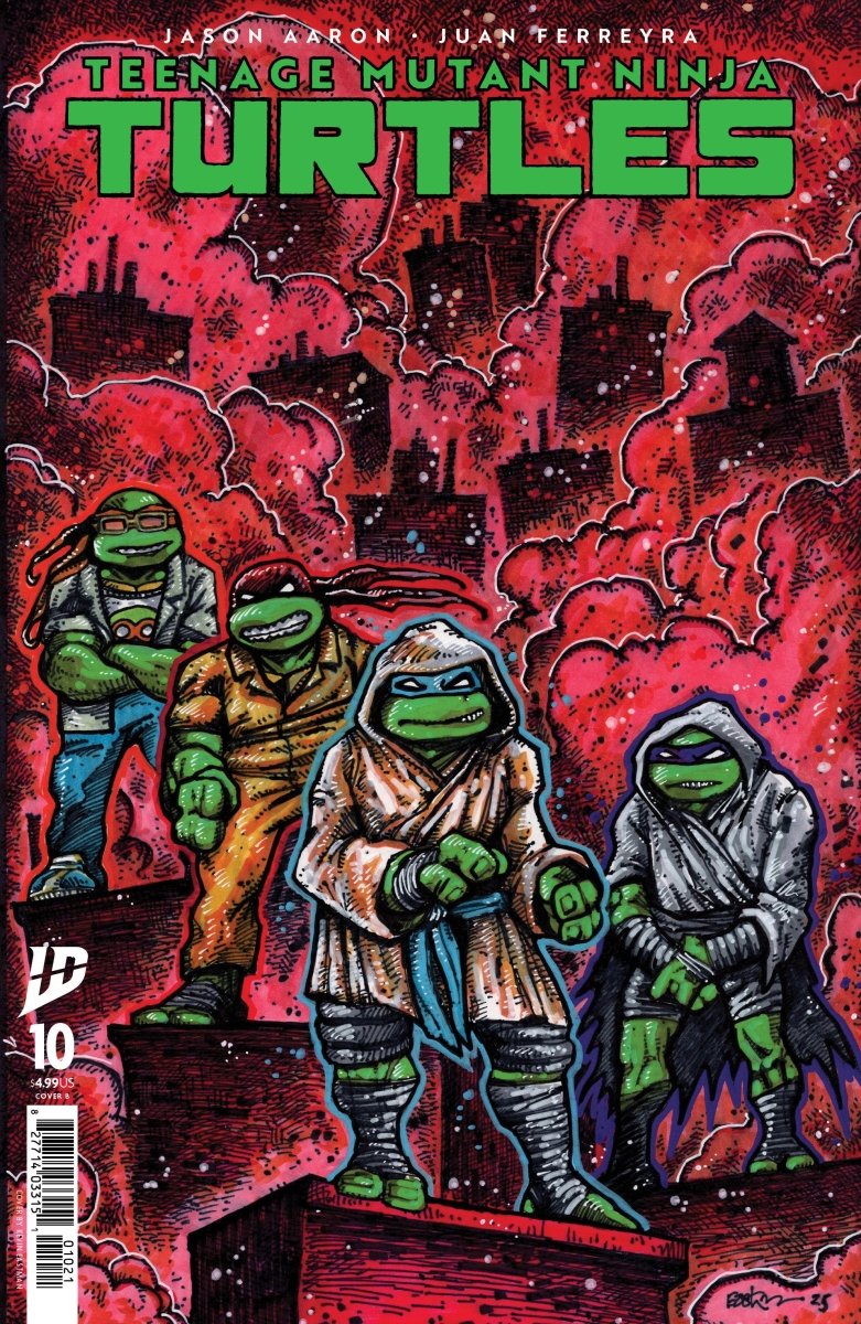 Teenage Mutant Ninja Turtles 10 Variant B (Eastman) - Walt's Comic Shop