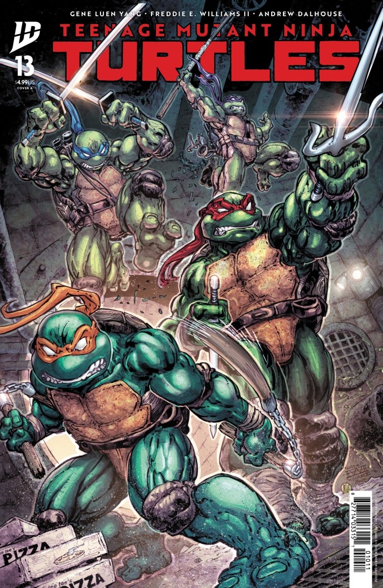 Teenage Mutant Ninja Turtles 13 Cover A (Williams II) - Walt's Comic Shop