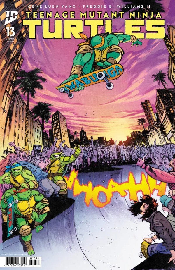 Teenage Mutant Ninja Turtles 13 Variant E (Johnson) - Walt's Comic Shop