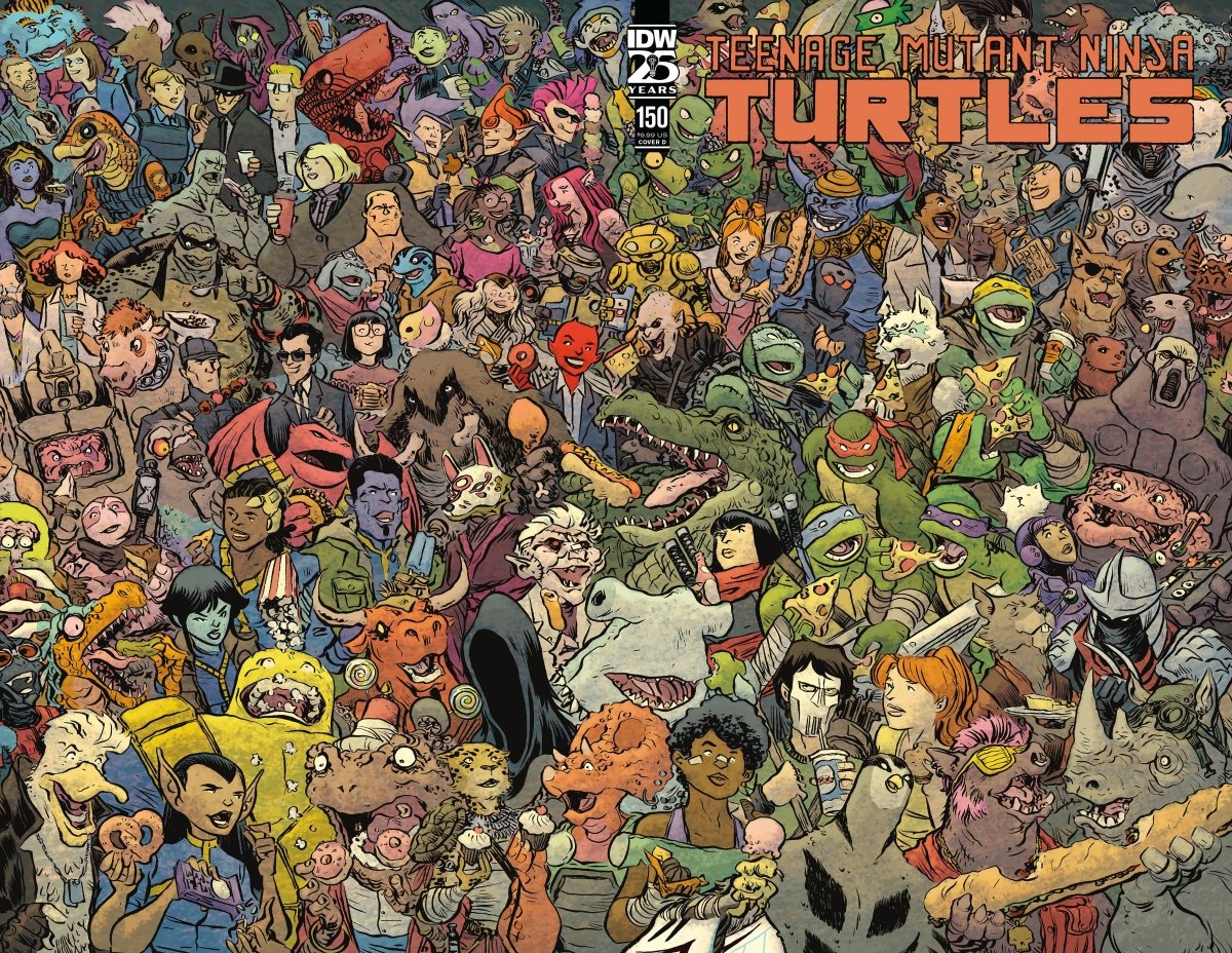 Teenage Mutant Ninja Turtles #150 Variant D (Lonergan Wraparound Variant) - Walt's Comic Shop
