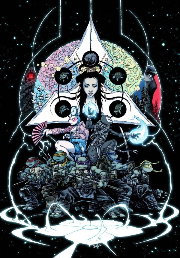 Teenage Mutant Ninja Turtles #150 Variant E (Campbell, Full Art, Foil) - Walt's Comic Shop