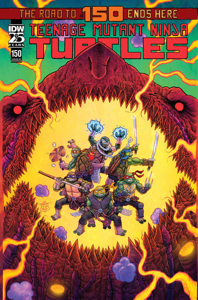 Teenage Mutant Ninja Turtles #150 Variant Ri 1:10 (Moody) - Walt's Comic Shop