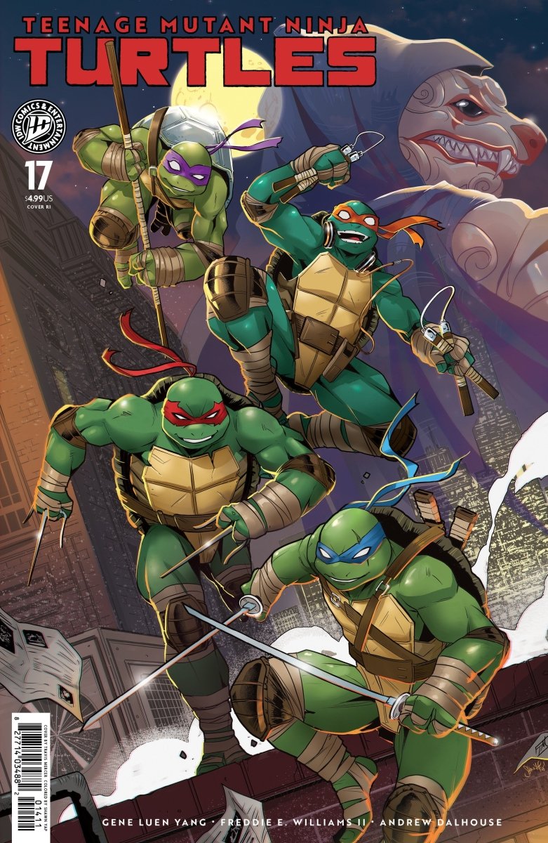 Teenage Mutant Ninja Turtles 17 1:25 Ratio Variant (Mercer) - Walt's Comic Shop