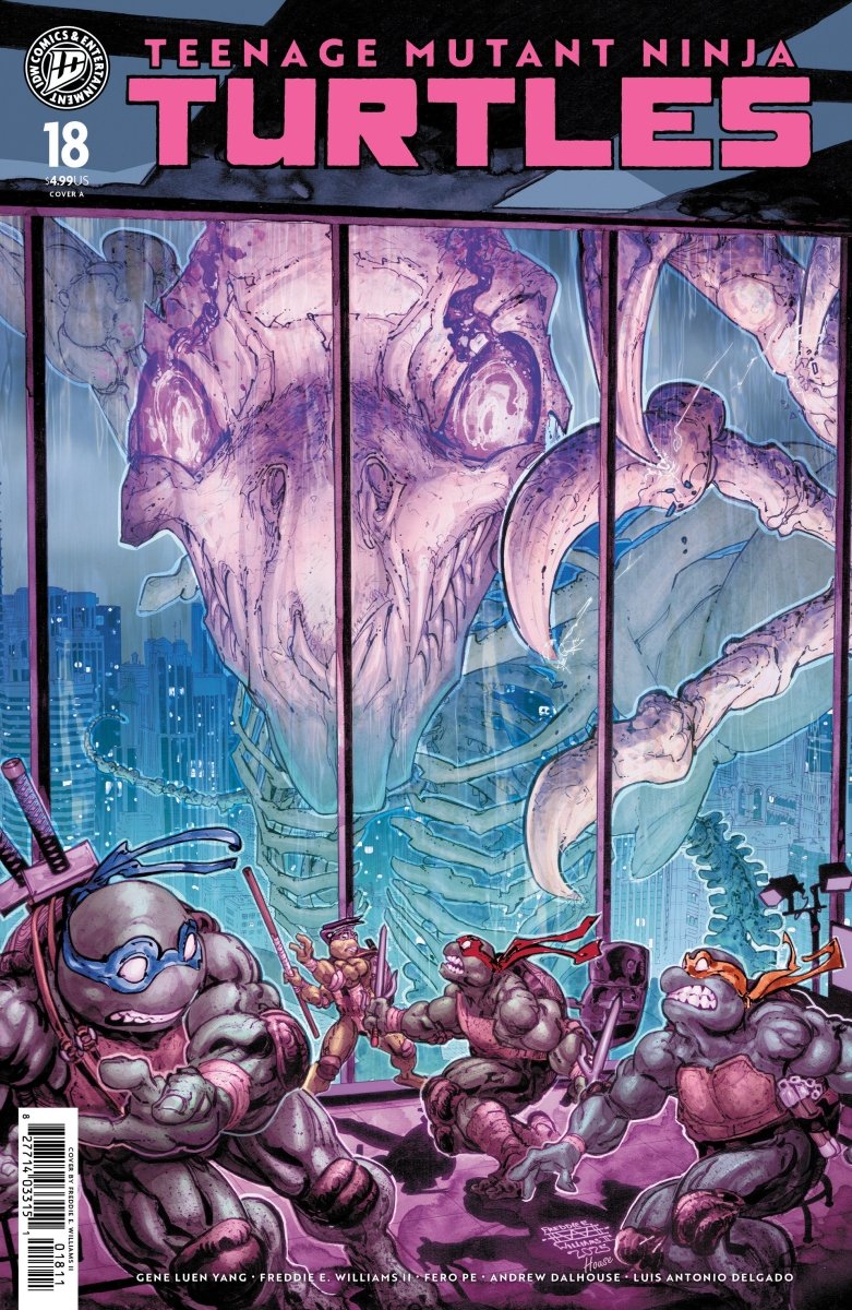 Teenage Mutant Ninja Turtles 18 Cover A (Williams II) - Walt's Comic Shop