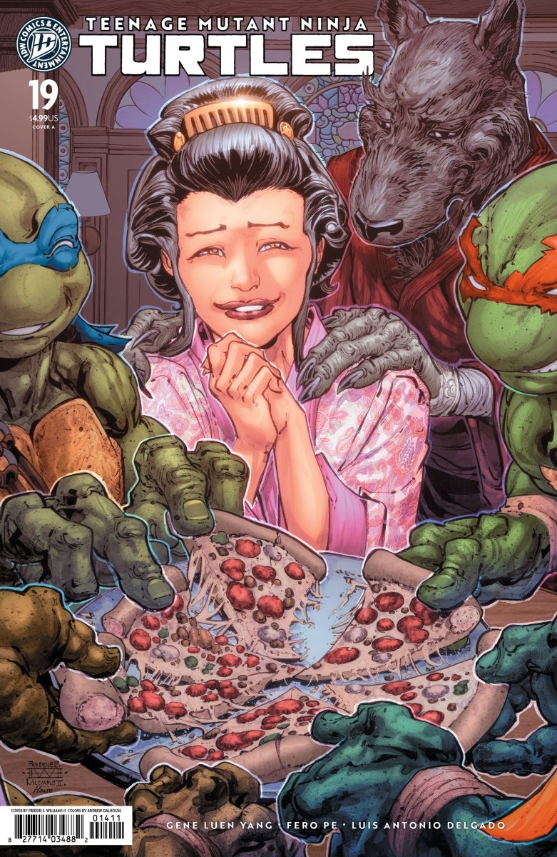 Teenage Mutant Ninja Turtles 19 Cover A (Williams II) - Walt's Comic Shop