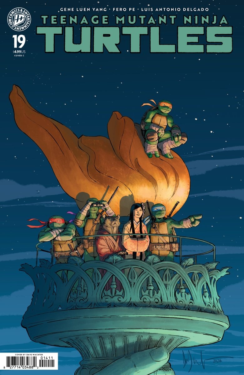 Teenage Mutant Ninja Turtles 19 Variant C (Wachter) - Walt's Comic Shop
