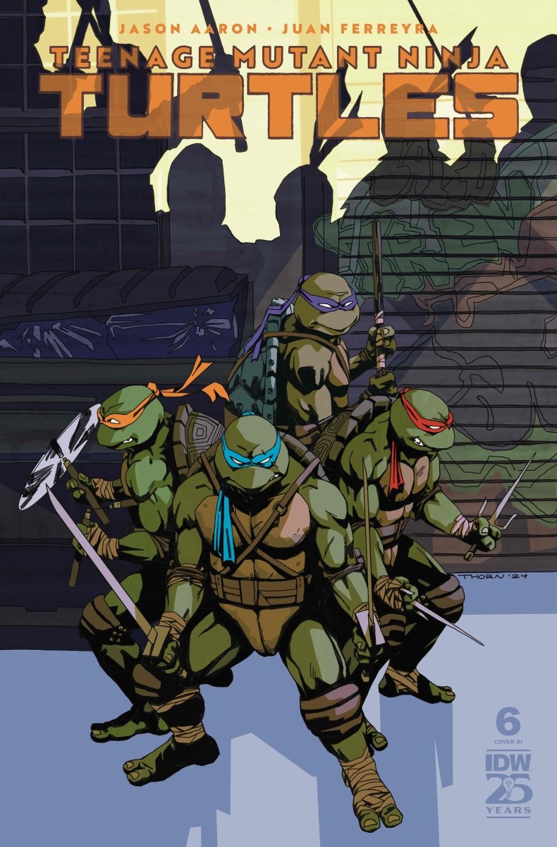 Teenage Mutant Ninja Turtles #6 Variant Ri (10) (Thorn) - Walt's Comic Shop