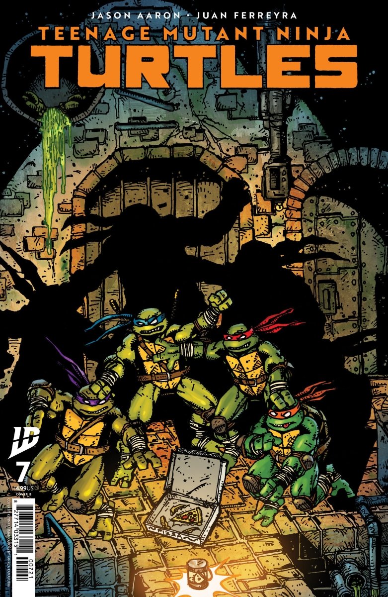 Teenage Mutant Ninja Turtles #7 Variant B (Eastman) - Walt's Comic Shop