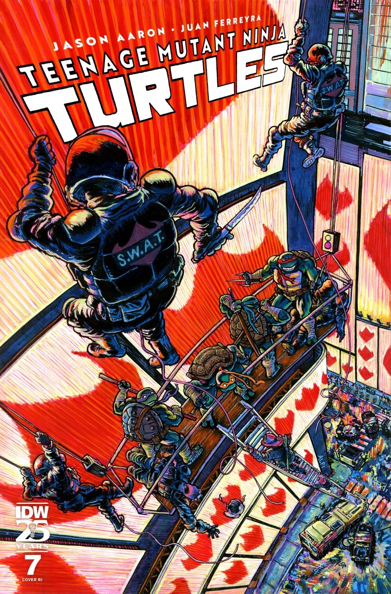 Teenage Mutant Ninja Turtles #7 Variant Ri (10) (Alpi) - Walt's Comic Shop