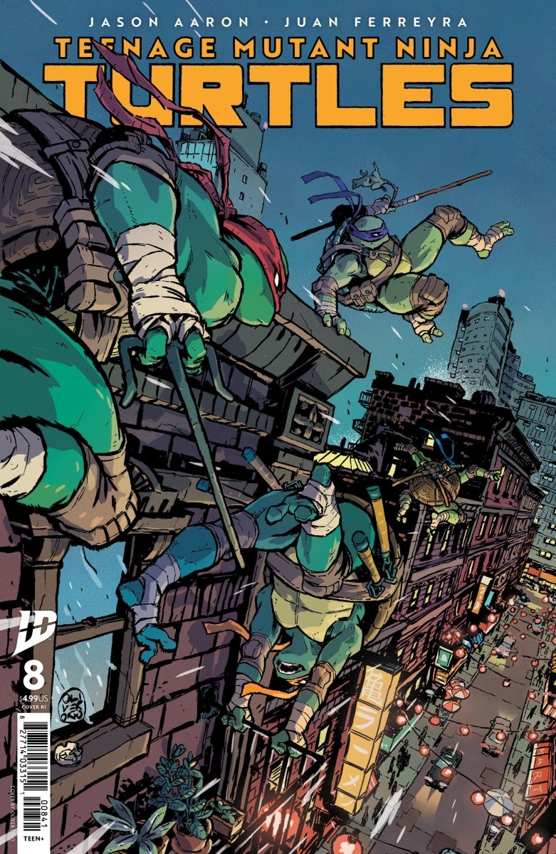 Teenage Mutant Ninja Turtles #8 1:10 Ratio Variant (Ono) - Walt's Comic Shop