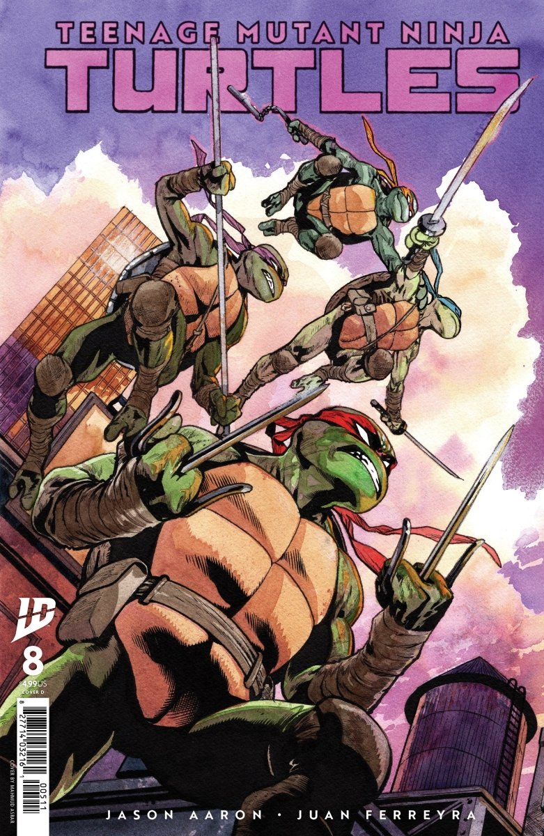 Teenage Mutant Ninja Turtles 8 Variant D (Asrar) - Walt's Comic Shop