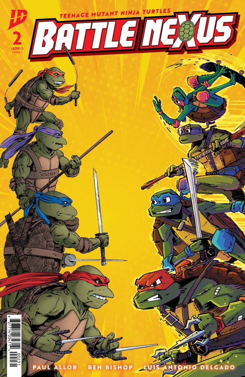 Teenage Mutant Ninja Turtles: Battle Nexus 2 Variant C (Joyce & Schoening) - Walt's Comic Shop