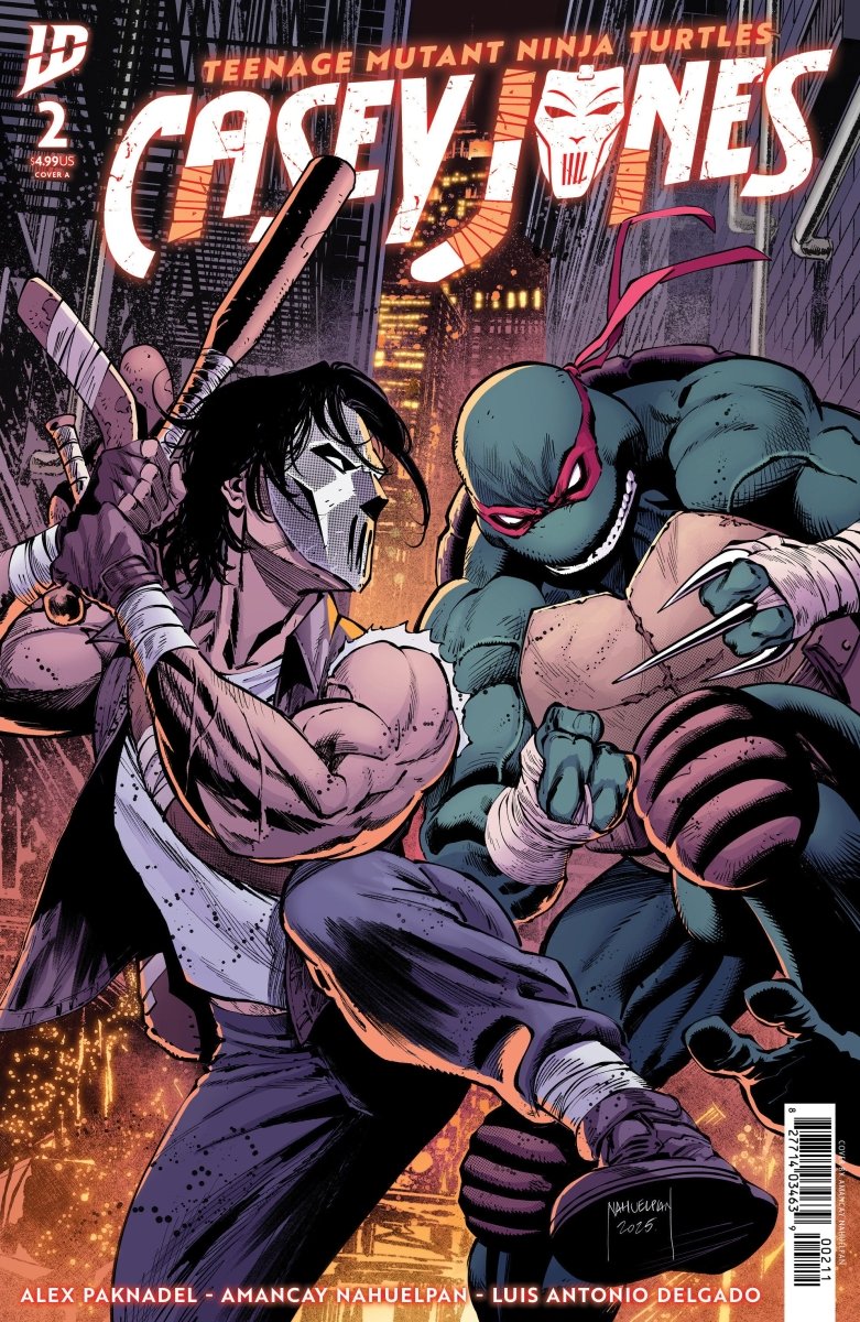 Teenage Mutant Ninja Turtles: Casey Jones 2 Cover A (Nahuelpan) - Walt's Comic Shop