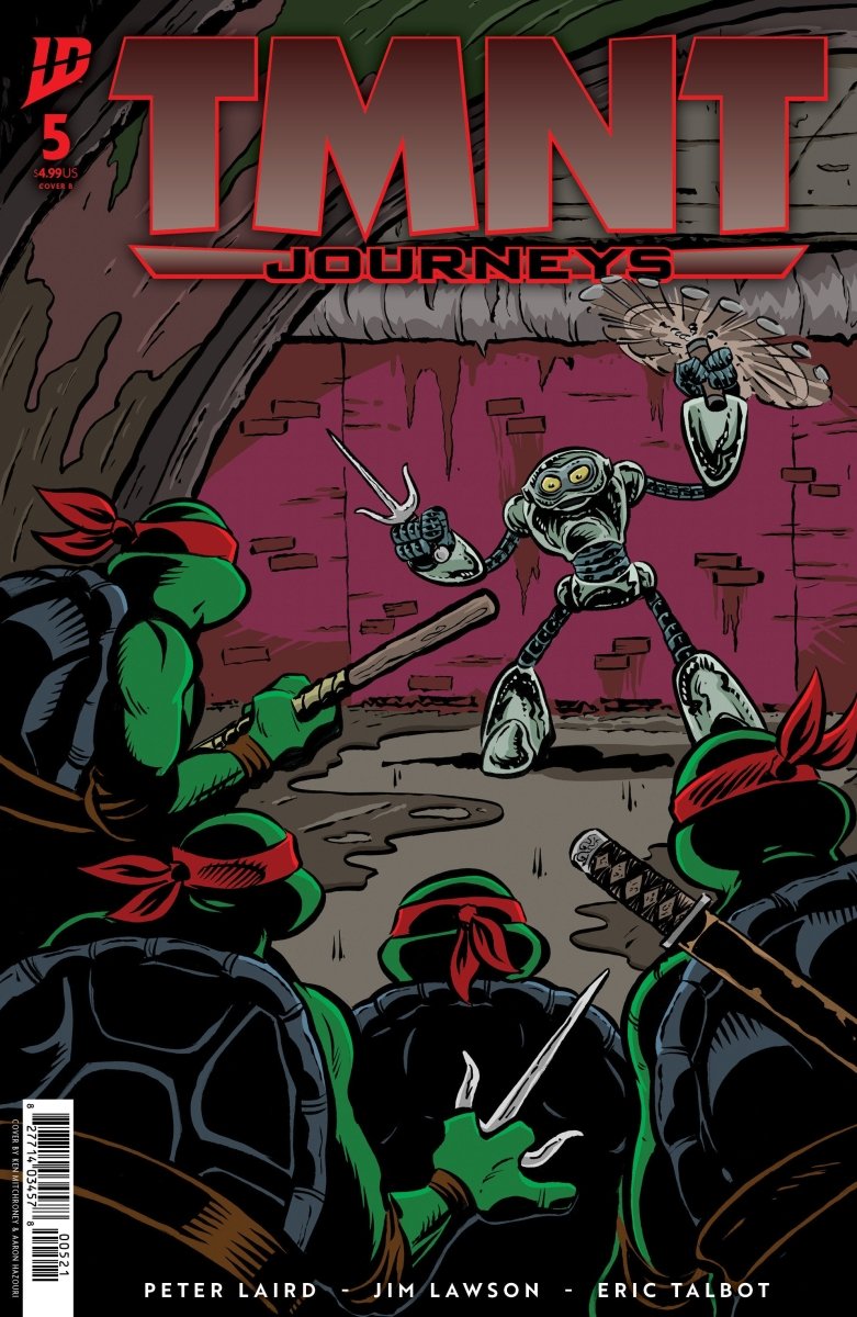 Teenage Mutant Ninja Turtles: Journeys 5 Variant B (Mitchroney) - Walt's Comic Shop