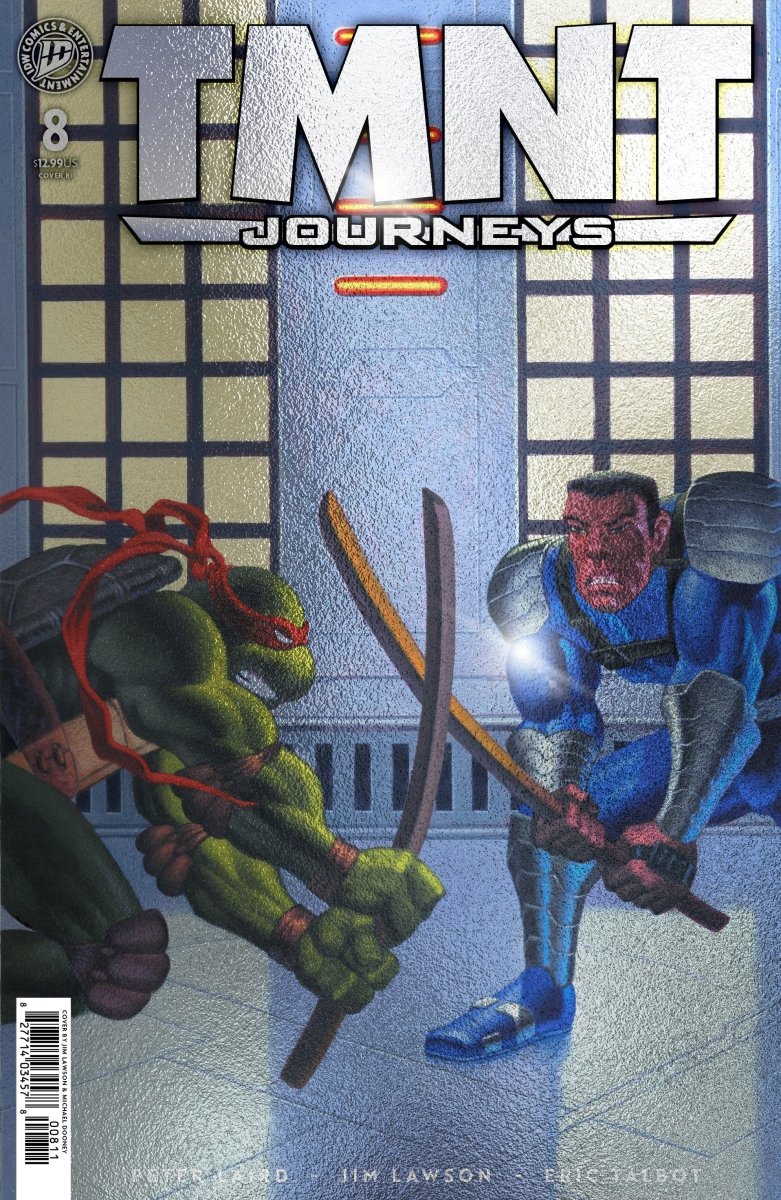Teenage Mutant Ninja Turtles: Journeys 8 1:10 Ratio Variant Foil (Dooney & Lawson) - Walt's Comic Shop