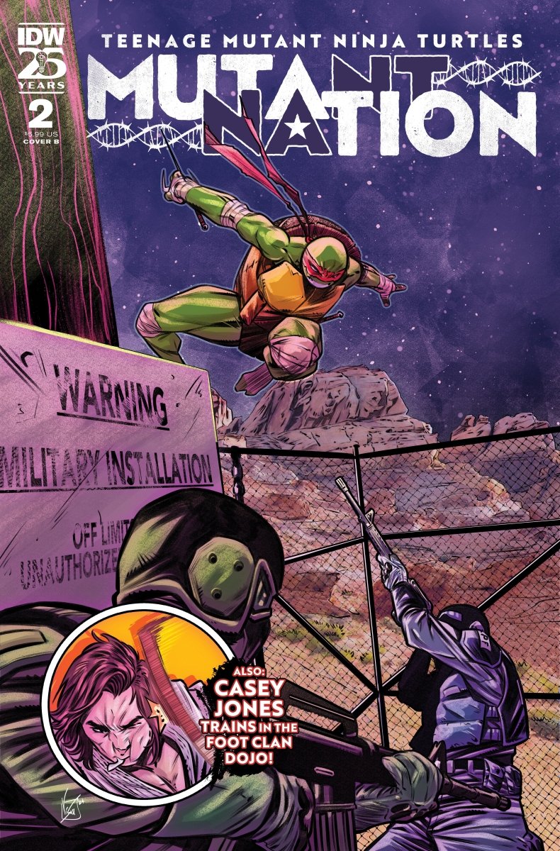 Teenage Mutant Ninja Turtles: Mutant Nation 2 Variant B (Federici) - Walt's Comic Shop