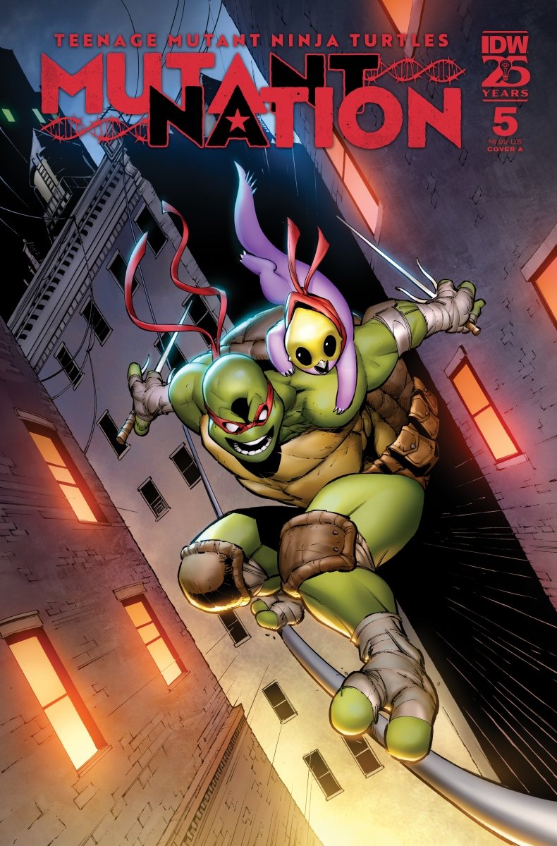 Teenage Mutant Ninja Turtles Mutant Nation #5 Cover A Dunbar - Walt's Comic Shop