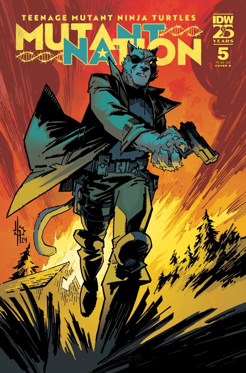 Teenage Mutant Ninja Turtles Mutant Nation 5 Cover B Howard - Walt's Comic Shop