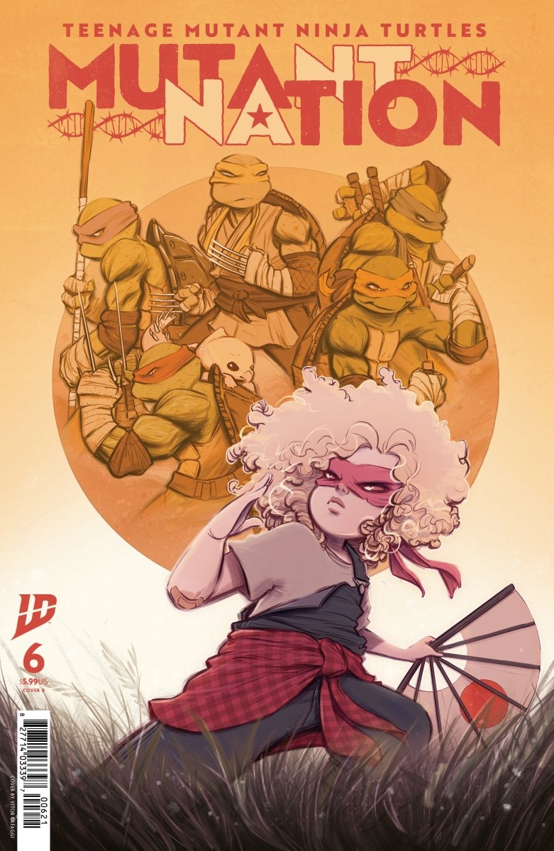 Teenage Mutant Ninja Turtles: Mutant Nation 6 Variant B (Cafaggi) - Walt's Comic Shop
