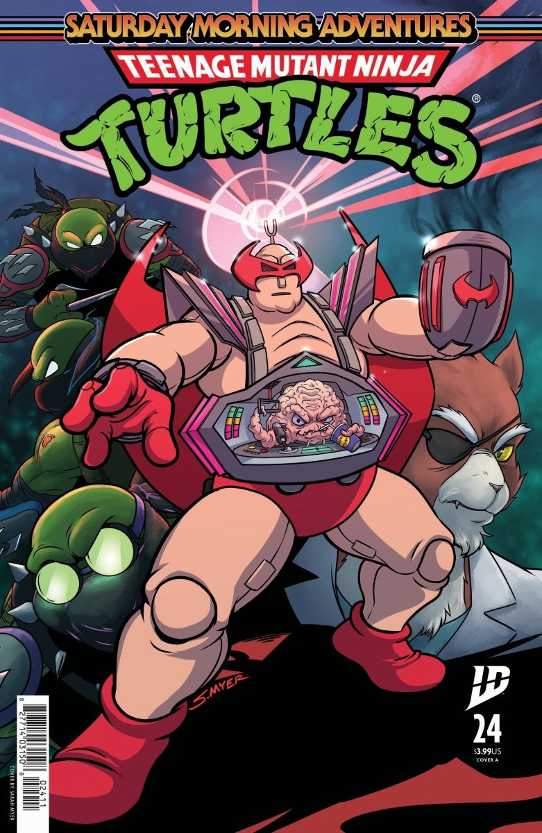 Teenage Mutant Ninja Turtles: Saturday Morning Adventures 24 Cover A (Myer) - Walt's Comic Shop
