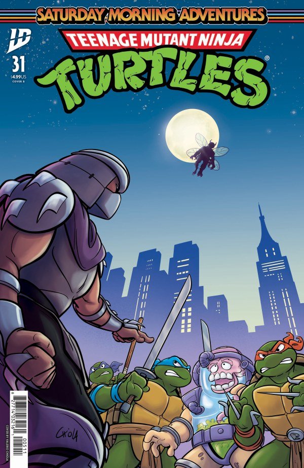 Teenage Mutant Ninja Turtles: Saturday Morning Adventures 31 Variant B (Chiola ) - Walt's Comic Shop
