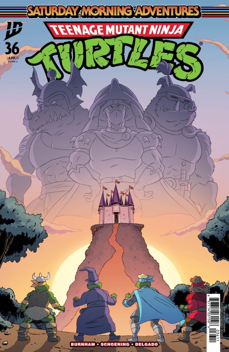 Teenage Mutant Ninja Turtles: Saturday Morning Adventures 36 Cover A (Schoening) - Walt's Comic Shop