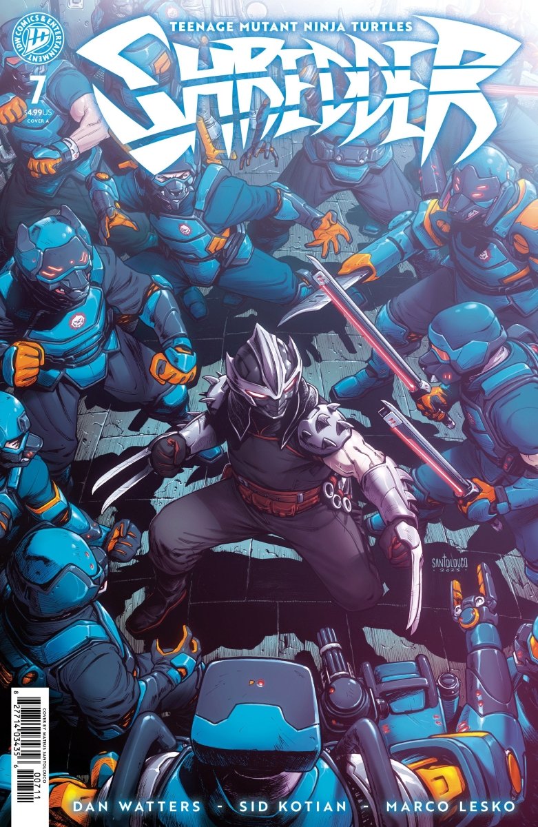 Teenage Mutant Ninja Turtles: Shredder 7 Cover A (Santolouco) - Walt's Comic Shop