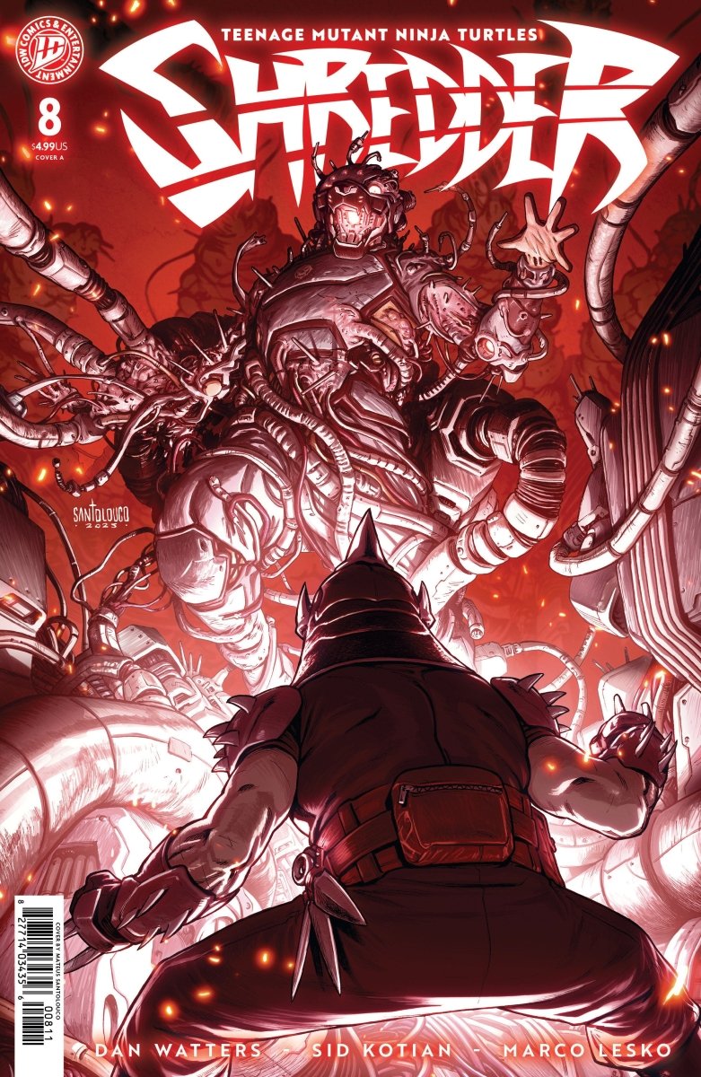 Teenage Mutant Ninja Turtles: Shredder 8 Cover A (Santolouco) - Walt's Comic Shop