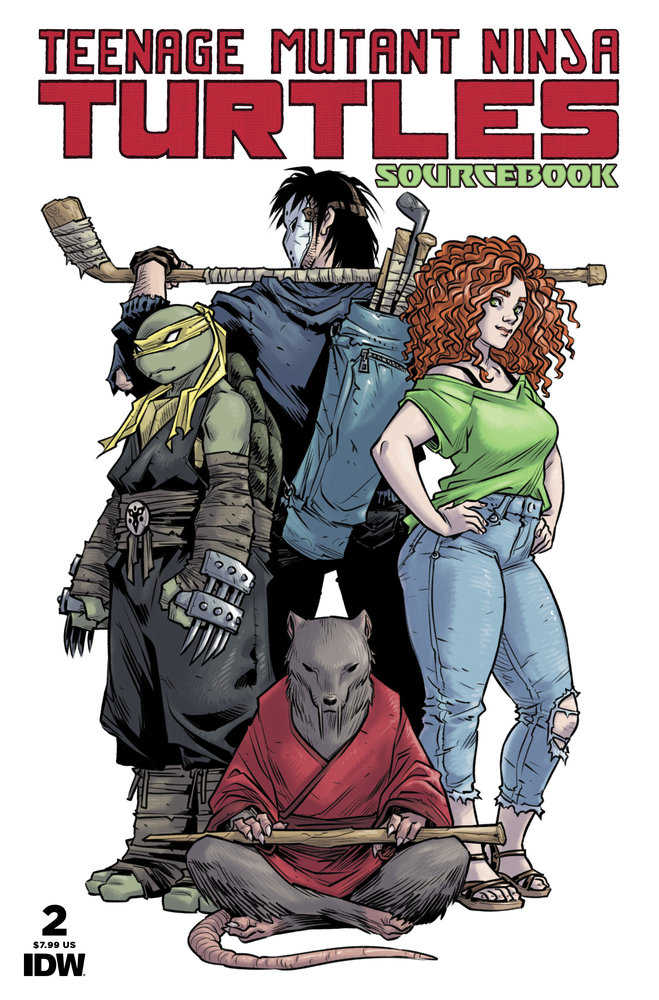 Teenage Mutant Ninja Turtles: Sourcebook #2 Cover A (Campbell) - Walt's Comic Shop