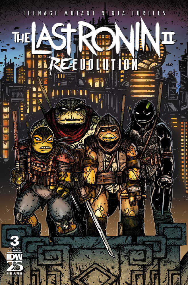 Teenage Mutant Ninja Turtles The Last Ronin II Re Evolution #3 Cover B Eastman (Mature) - Walt's Comic Shop
