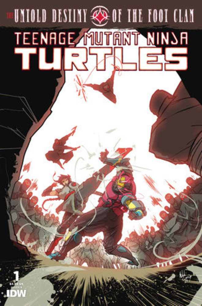 Teenage Mutant Ninja Turtles Untold Destiny Of Foot Clan 1 Cover B Cizmeija - Walt's Comic Shop