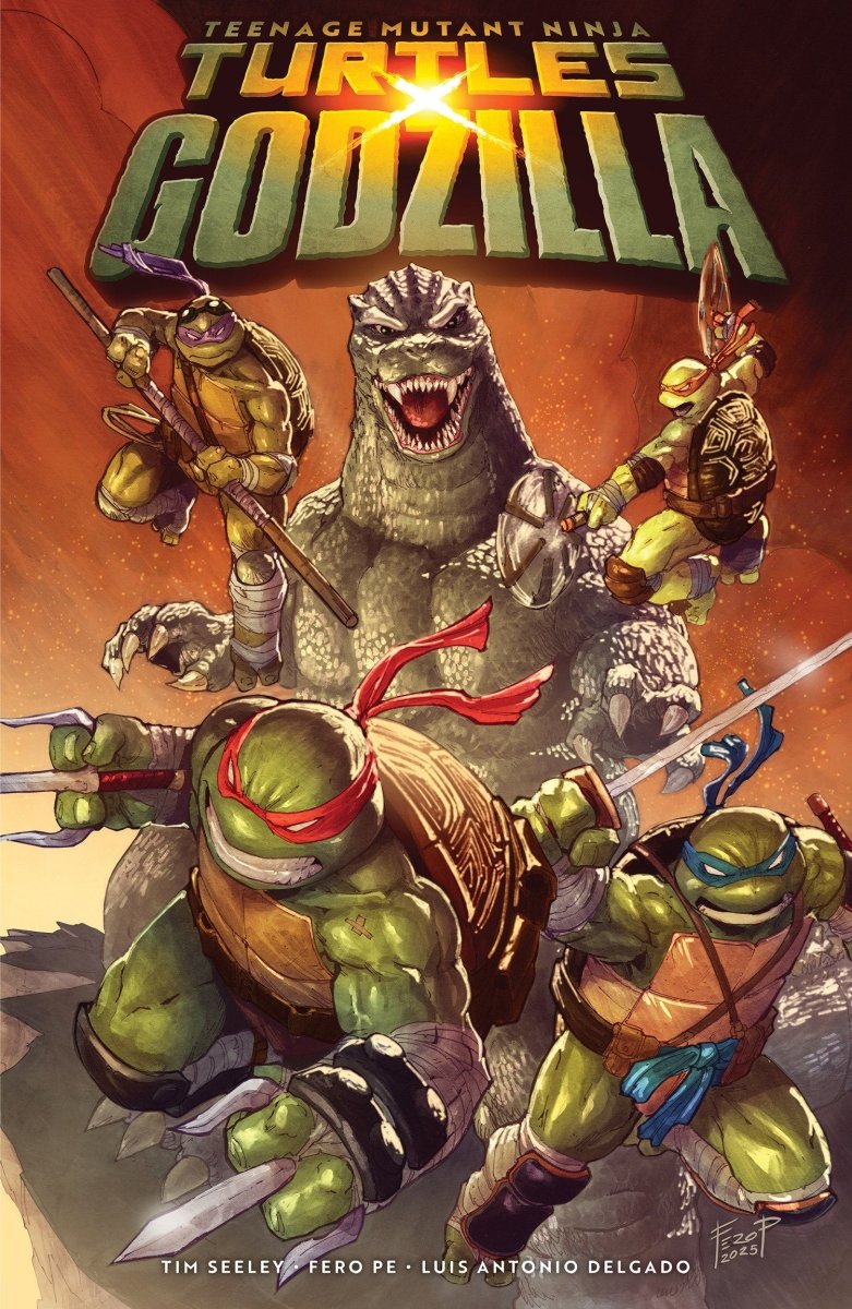 Teenage Mutant Ninja Turtles X Godzilla TP *PRE - ORDER* - Walt's Comic Shop