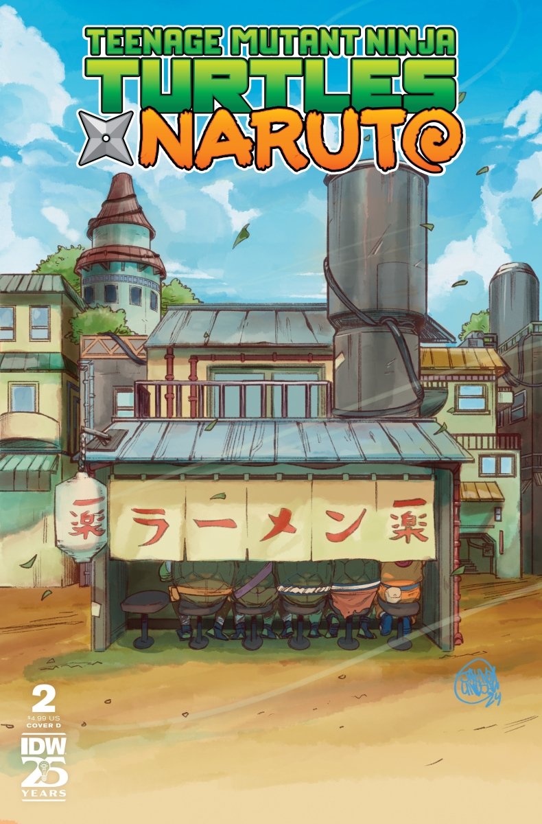 Teenage Mutant Ninja Turtles X Naruto #2 Variant D (Lindsay) - Walt's Comic Shop