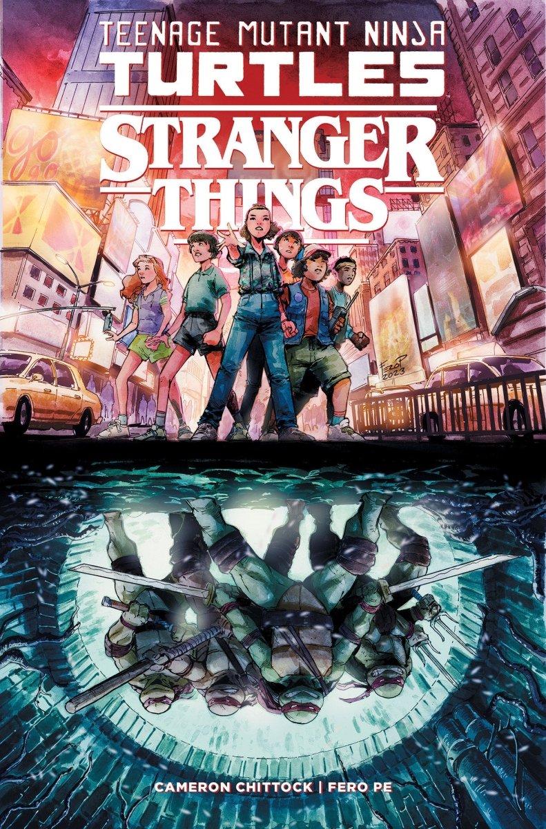 Teenage Mutant Ninja Turtles x Stranger Things TP - Walt's Comic Shop