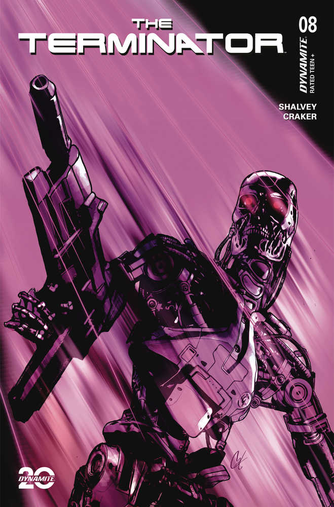 Terminator 8 Cover C Staggs - Walt's Comic Shop