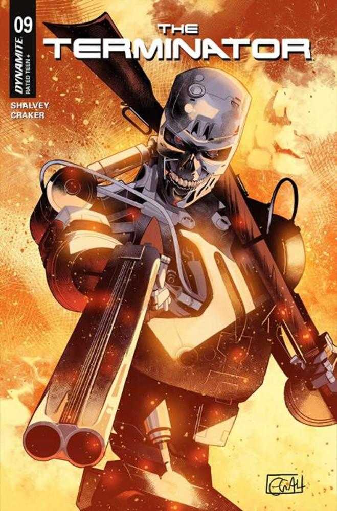 Terminator 9 Cover B Edwin Galmon Variant - Walt's Comic Shop