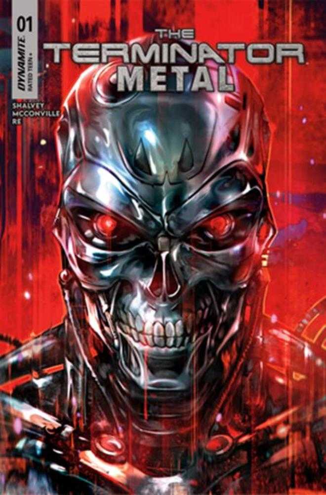 Terminator Metal 1 Cover D Ivan Tao Variant - Walt's Comic Shop