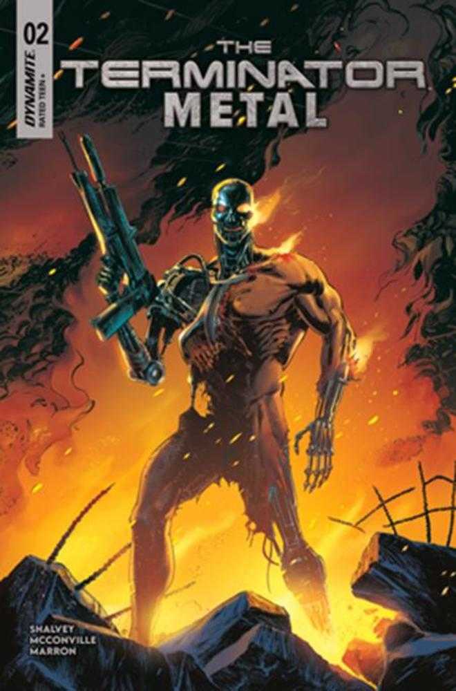 Terminator Metal 2 Cover D Paolo Antiga Variant - Walt's Comic Shop