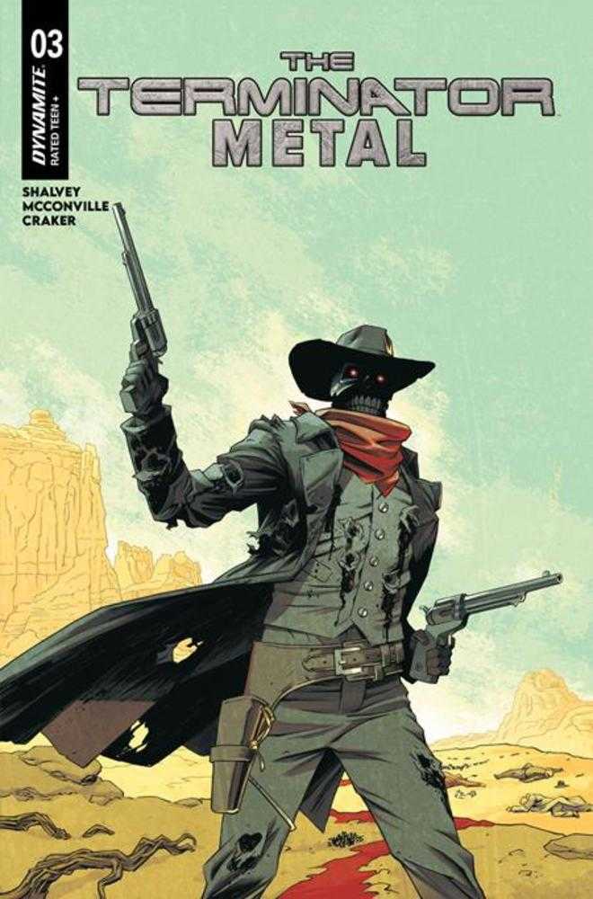 Terminator Metal 3 Cover A Declan Shalvey - Walt's Comic Shop